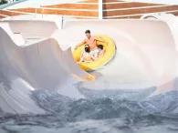 Man on Burj Surj at Wild Wadi Waterpark