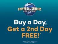 Universal Studios Hollywood - Buy a Day, get a 2nd Day Free!