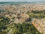 Aerial View of Colosseum