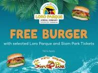 Siam Park - Loro Parque Promo Hero Image Siam Park - Loro Parque Free Burger