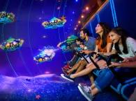 Family riding The LEGO® MOVIE™ Masters of Flight at LEGOLAND Florida