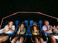 Guests riding Galacticoaster at LEGOLAND Florida