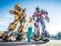 Girl with TRANSFORMERS at Universal Studios Florida