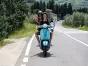 Riding-a-vespa