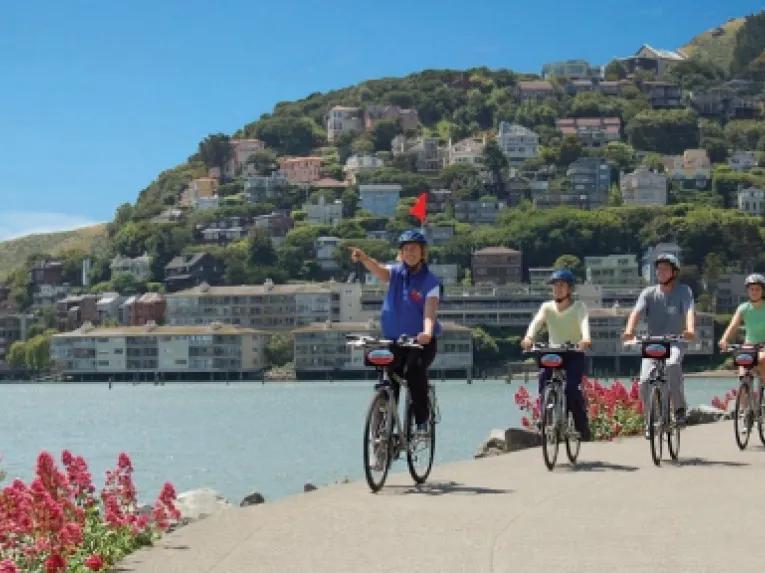 Bike the Bay over the Golden Gate Bridge to Sausalito