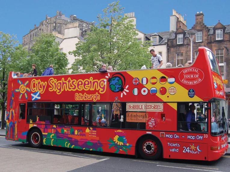 Edinburgh 24 Hour Hop on/Hop off Bus Tour