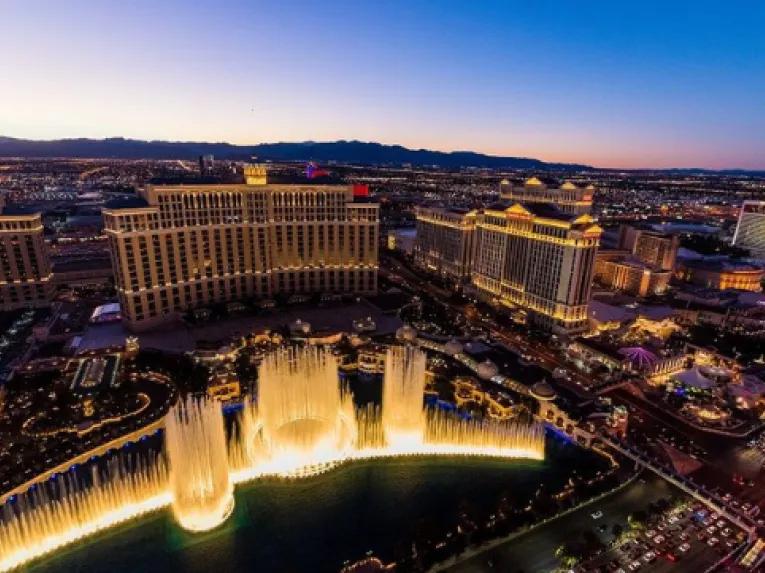 Las Vegas aus der Vogelperspektive!