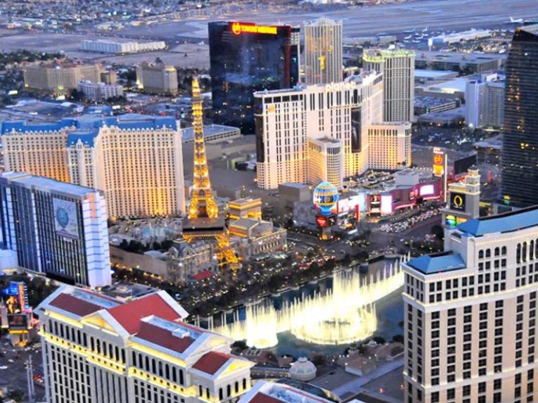 Las Vegas Strip Helicopter Night Flight