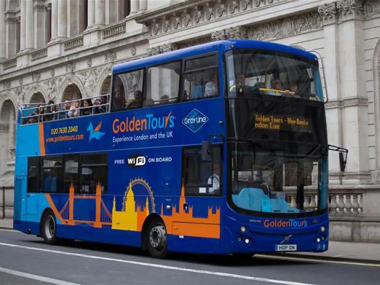 London by Night Open Top Bus Tour 