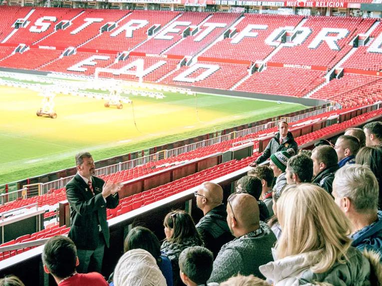 Manchester United Football Club Stadium Tour with Meal in the Red Café for Two - Experience Voucher