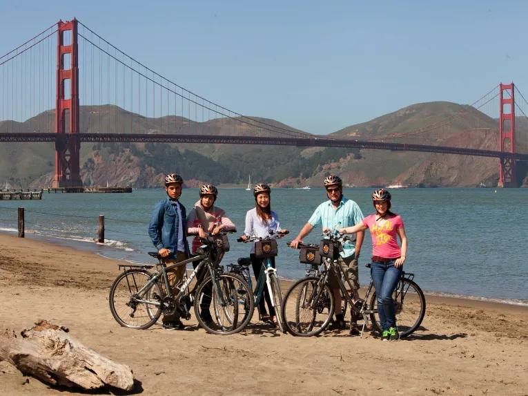 California Sunset San Francisco Bike Tour