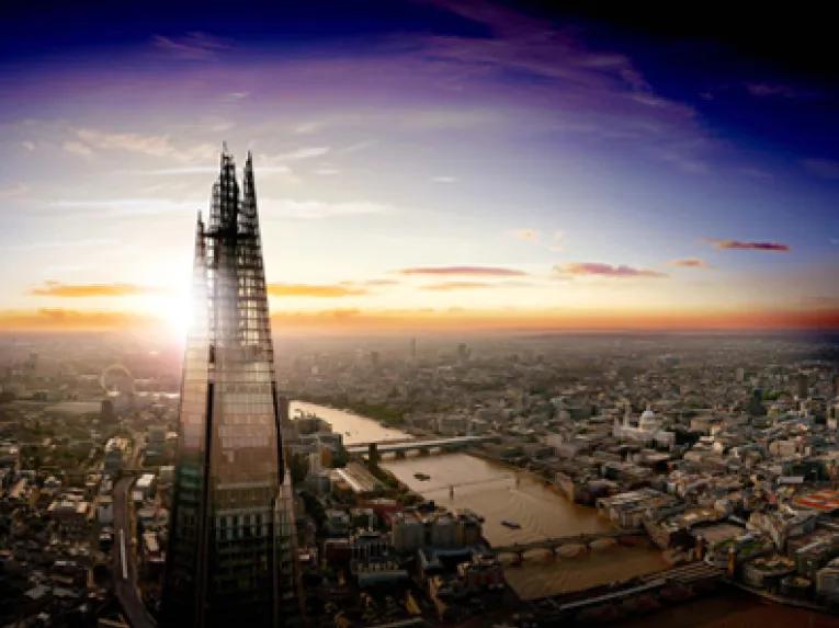 The View from The Shard with a Three Course Meal for Two