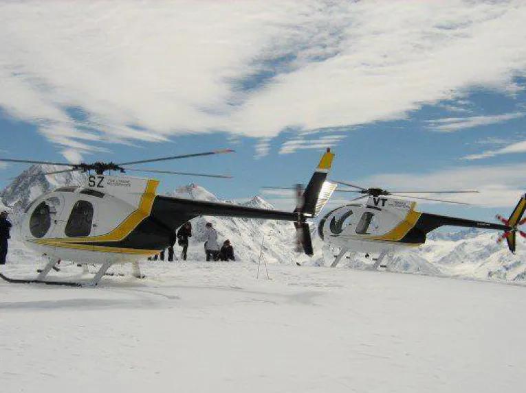 Twin Glacier Helicopter Flight from Franz Josef
