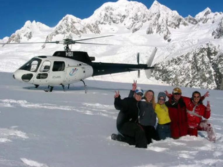 Twin Glacier Helicopter Flight from Franz Josef