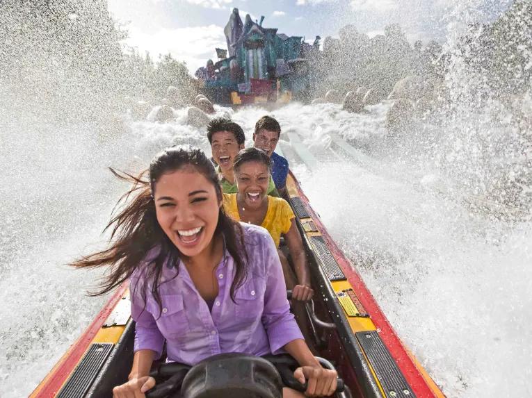 Dudley Do-Right's Ripsaw Falls at Universal's Islands of Adventure