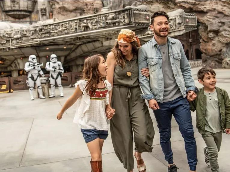 Star Wars Galaxy's Edge at Disneyland California