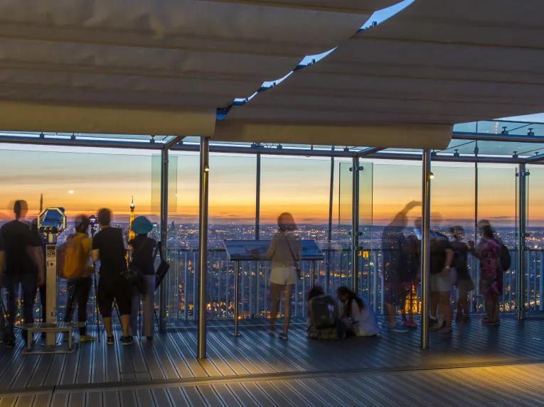 Paris Montparnasse Observation Deck View