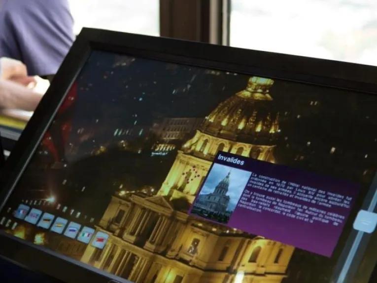 Paris Montparnasse Observation Deck Information Screens
