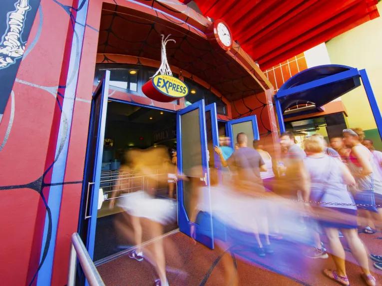 Beat the regular queues with Universal Express