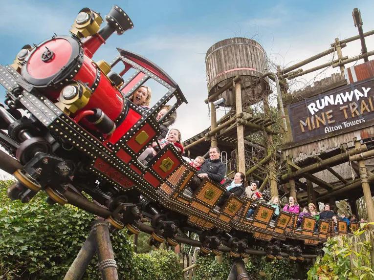 Runaway Mine Train at Alton Towers