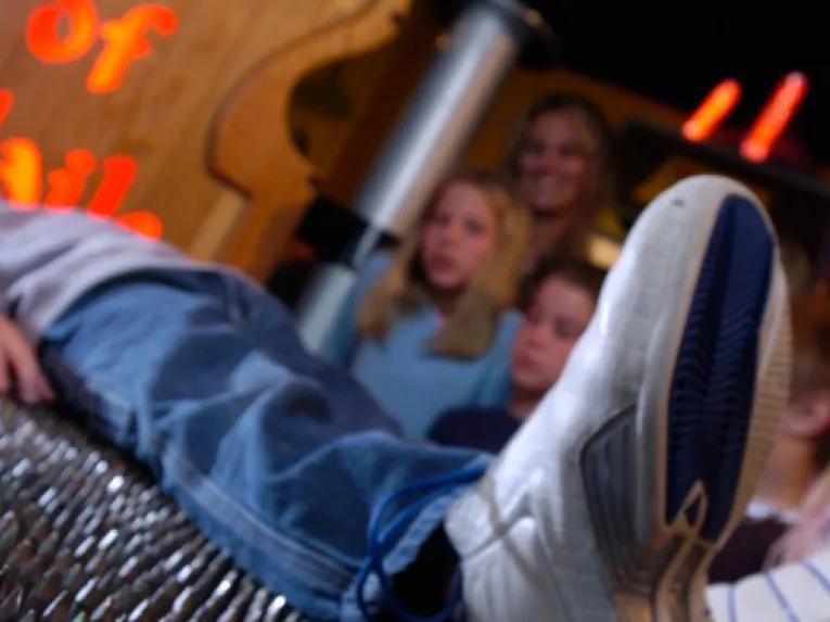 Bed of Nails at WonderWorks Orlando