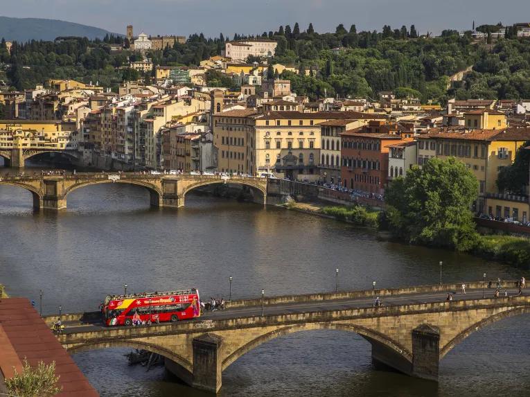 Florence Hop-on Hop-off Double Decker Bus Tour