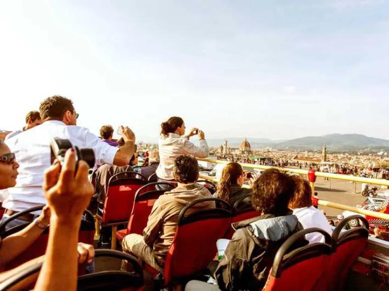 Florence Hop-on Hop-off Double Decker Bus Tour