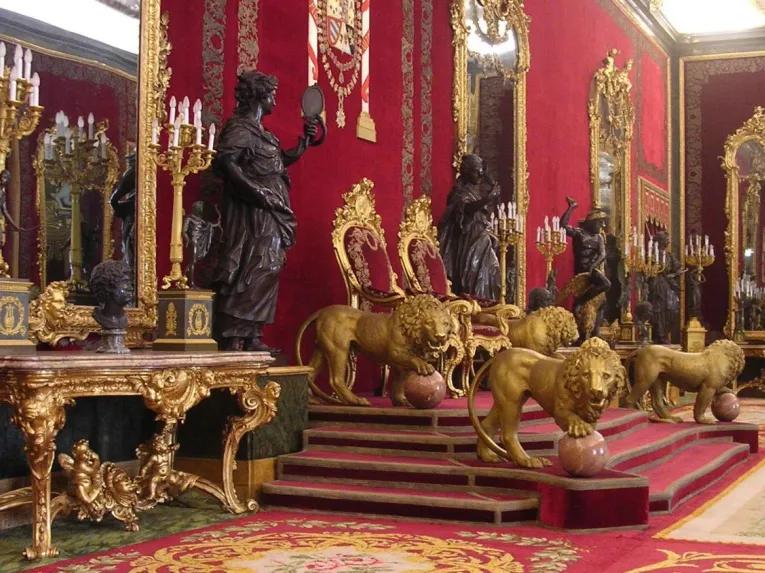 Royal appartments in Madrid Royal Palace