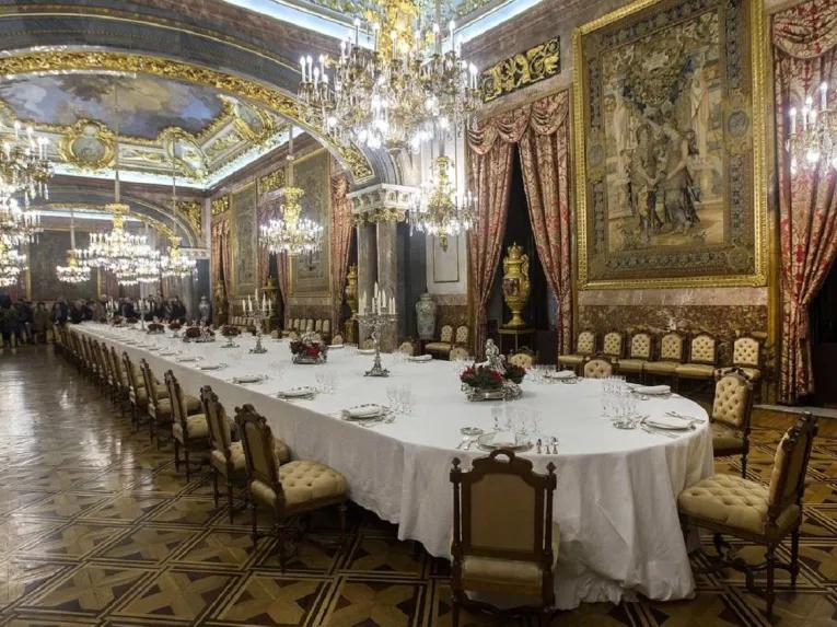 Banqueting Hall at Madrid Royal Palace