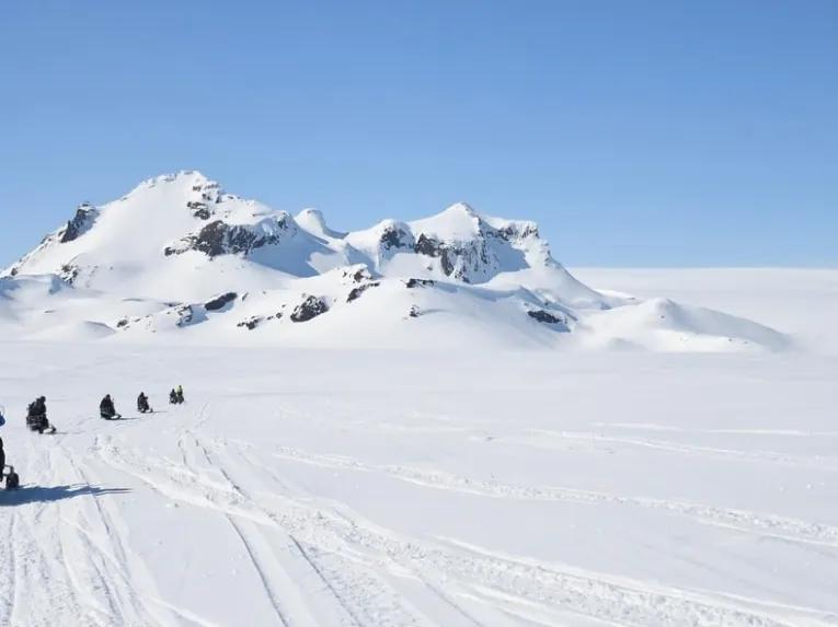 Snowmobile Glacier