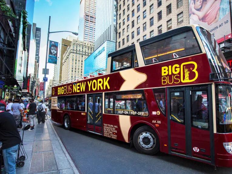 See the New York sights with Big Bus New York - included with a New York Explorer Pass