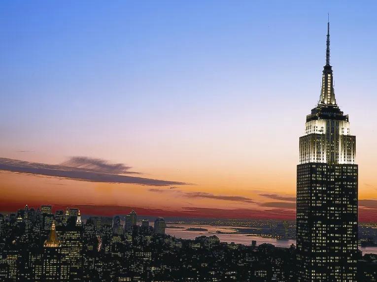 Empire State Building at Sunset