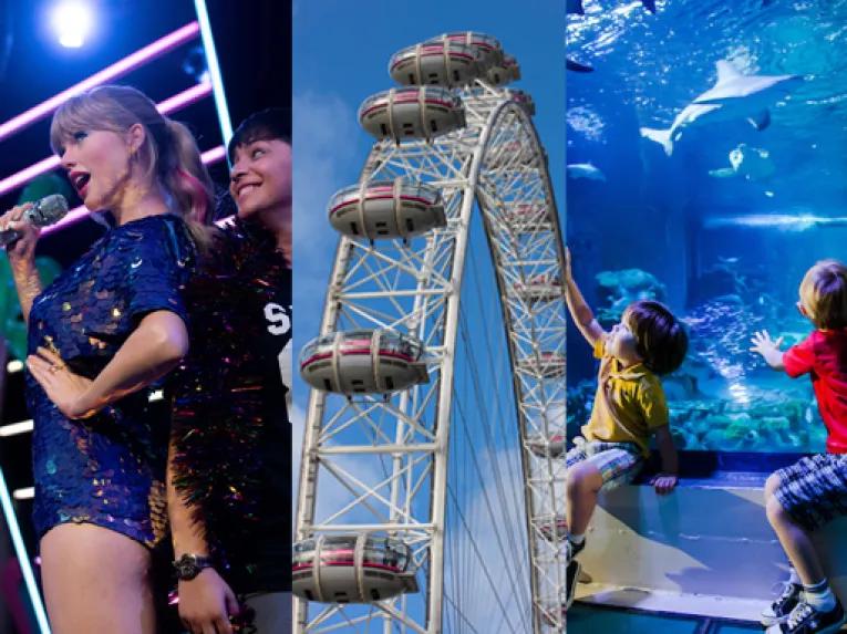 Madame Tussauds, London Eye & SEA LIFE London Combo Ticket