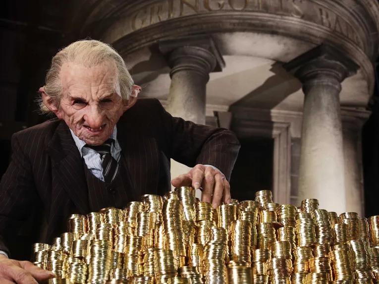 Gringott's Bank at the Warner Bros. Studio Tour London