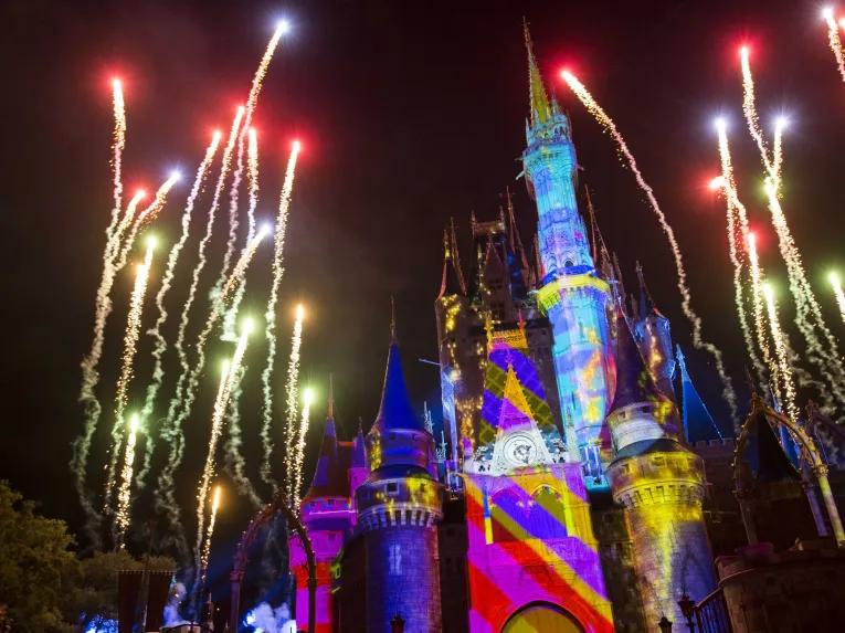 Fireworks at Magic Kingdom