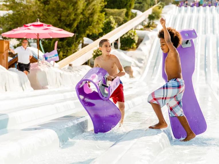 Toboggan Racers at Disney's Blizzard Beach