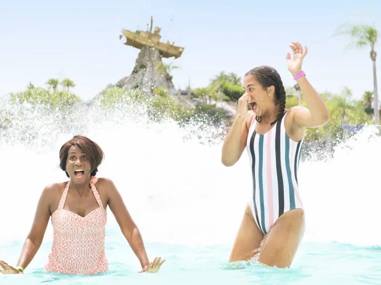 Guests in Surf Pool at Disney's Typhoon Lagoon