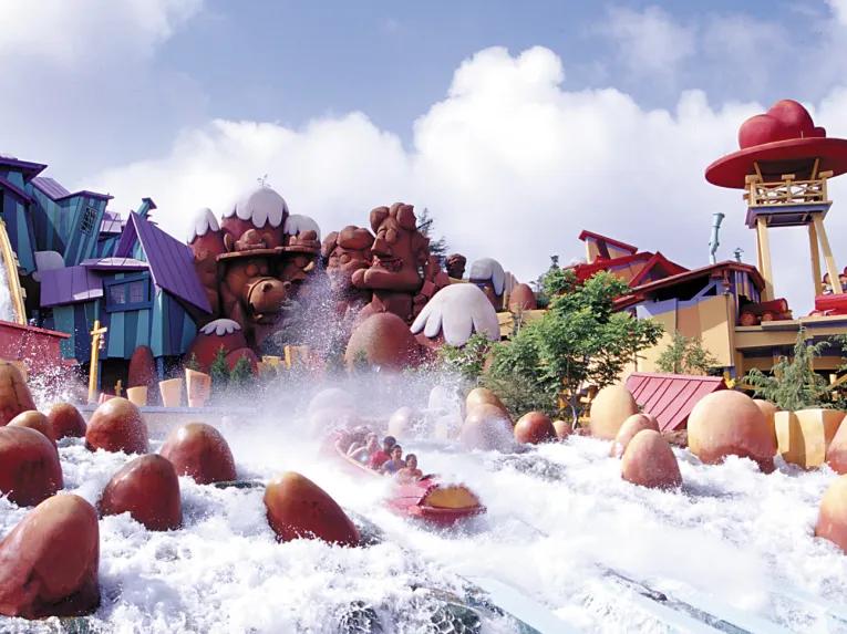 Dudley Do-Right's Ripsaw Falls at Universal's Islands of Adventure