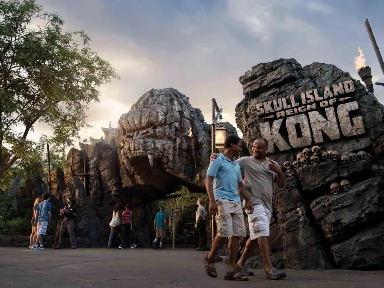 Entrance to Skull Island: Reign of Kong at Universal's Islands of Adventure