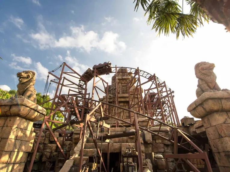 Indiana Jones™ and the Temple of Peril at Disneyland Paris