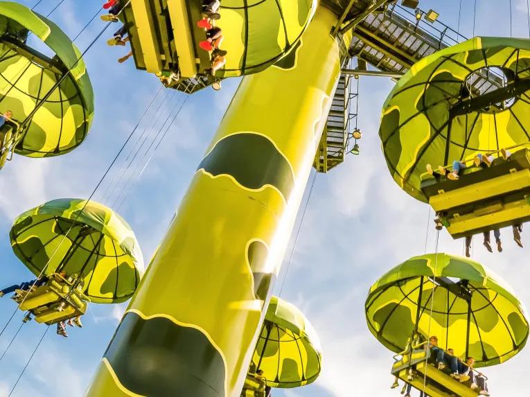 Toy Soldiers Parachute Drop at Disneyland Paris