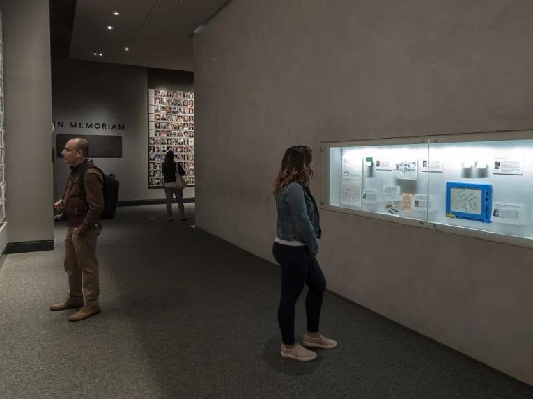 In Memoriam exhibition at the 9/11 Memorial Museum