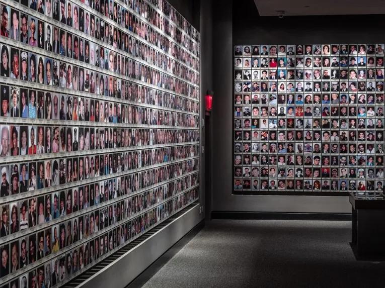 In Memoriam exhibition at the 9/11 Memorial Museum