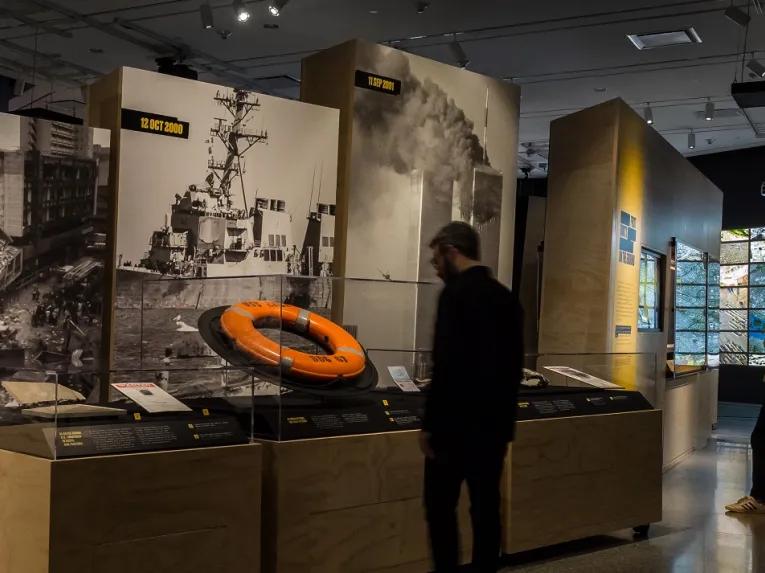 The Hunt for Bin Laden exhibition at the 9/11 Memorial Museum