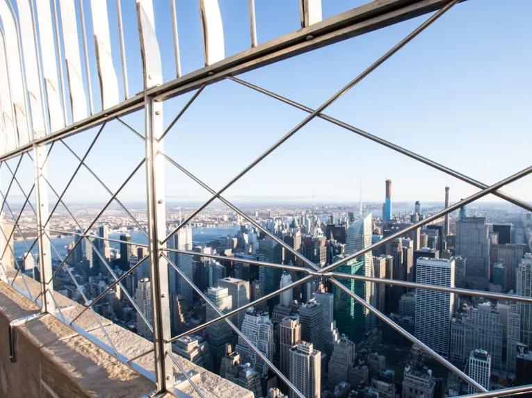 View from the Empire State Building Observatory