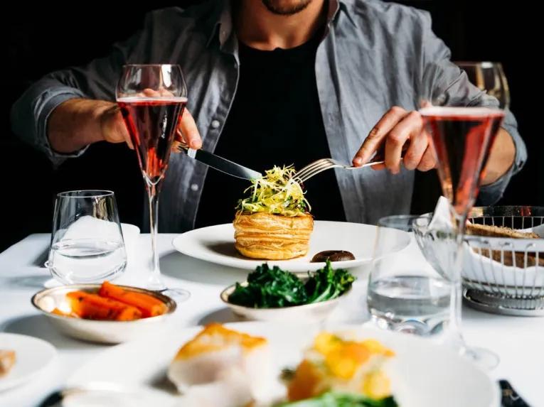 Lunch with Champagne for Two at Gordon Ramsay's Savoy Grill