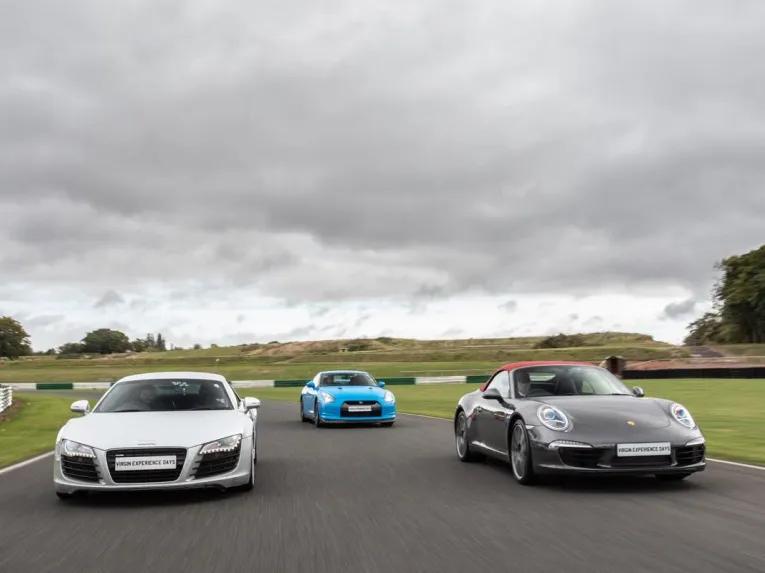 Triple Supercar Blast plus High Speed Passenger Ride and Photo