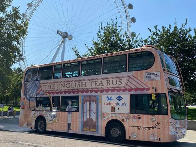 Afternoon Tea Bus with Panoramic Tour of London