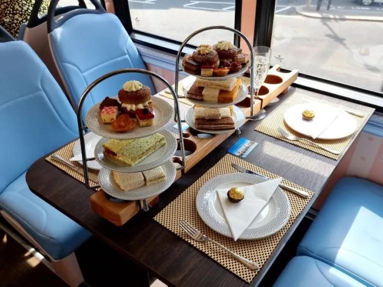 Afternoon Tea Bus with Panoramic Tour of London