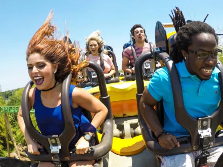 Guests on Cheetah Run at Busch Gardens Tampa Bay